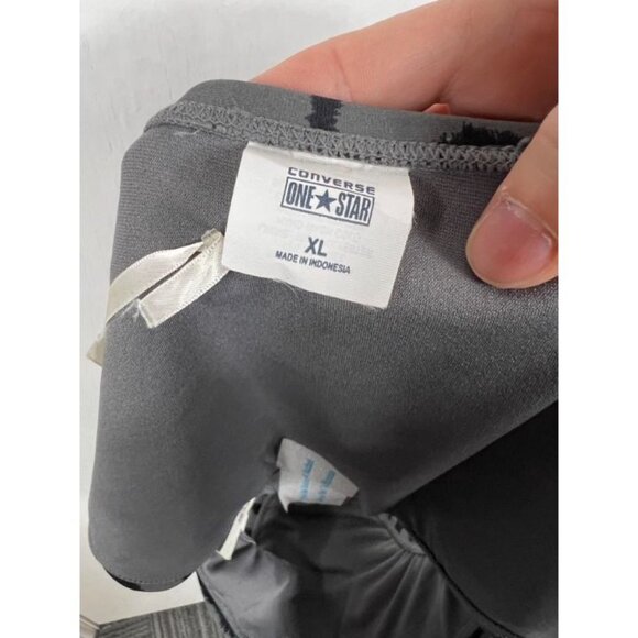 Converse Black Gray Tie-Dye Side Tie Bikini Bottom Size XL - Picture 5 of 8